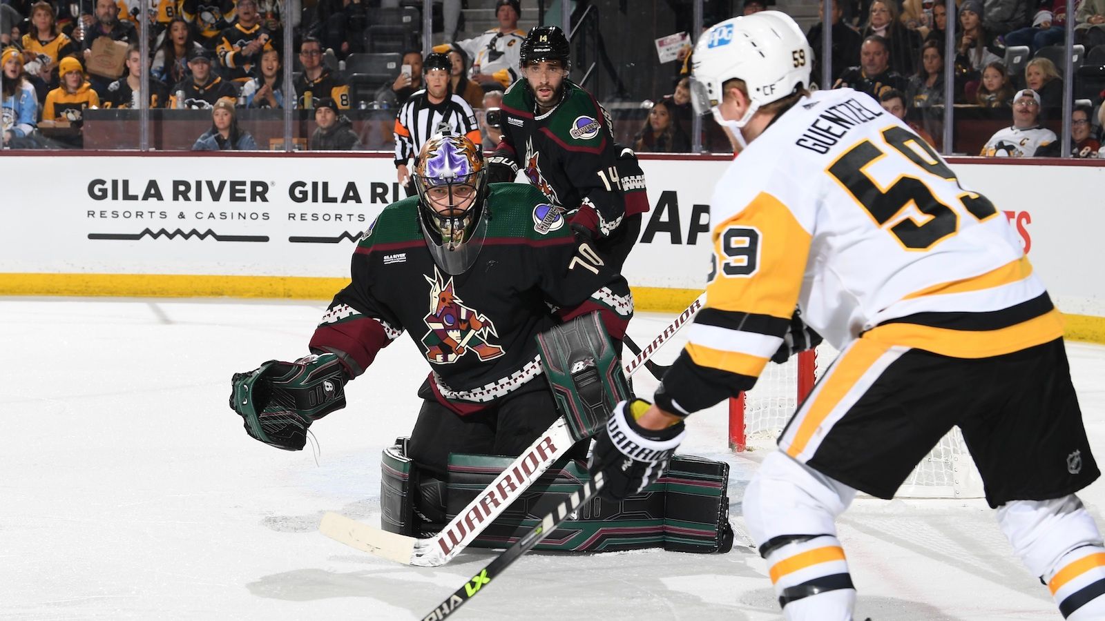 Jake Guentzel snaps himself, Penguins out of drought with two quick